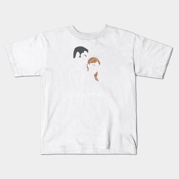 Bridgerton - Daphne and Simon Kids T-Shirt by Athira-A